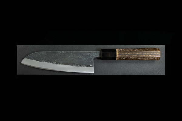 Toki 165mm White #2 Kurouchi Santoku