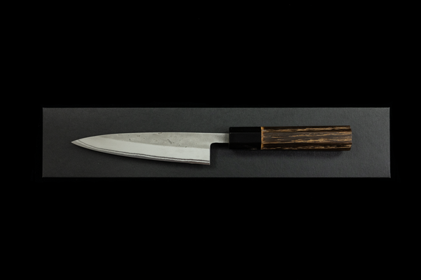 Toki 135mm Stainless Clad Blue #2 Nashiji Wa-Petty