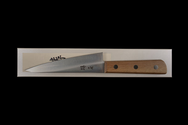 Rinkaku 150mm Left Handed Semi-Stainless Hankotsu - Japanese Knife